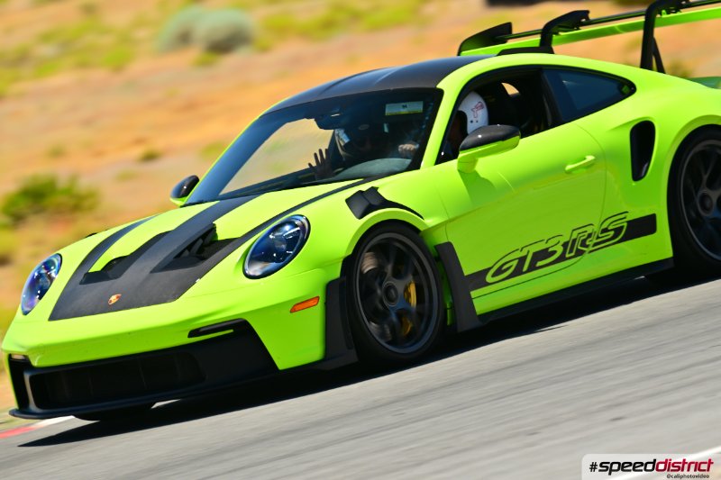 Porsche 911 GT3 RS green