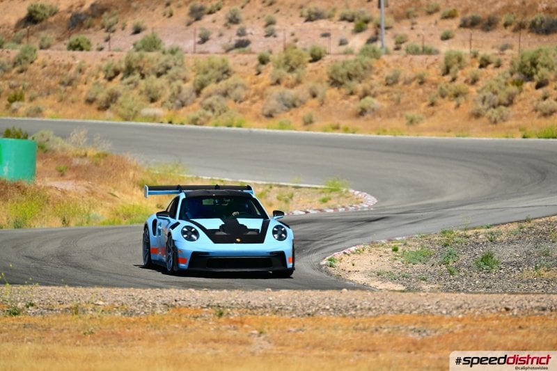 Porsche 911 GT3 RS blue