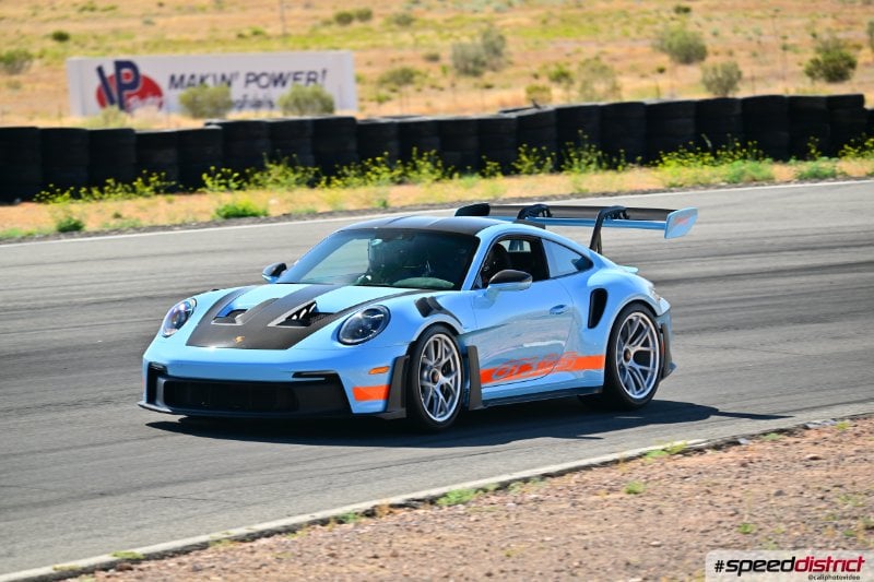 Porsche 911 GT3 RS blue
