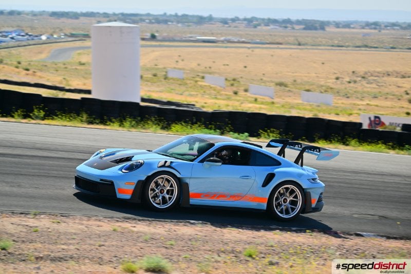 Porsche 911 GT3 RS blue