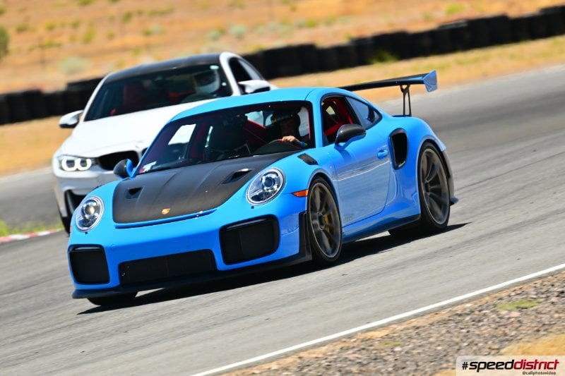 Porsche 911 GT3 RS blue