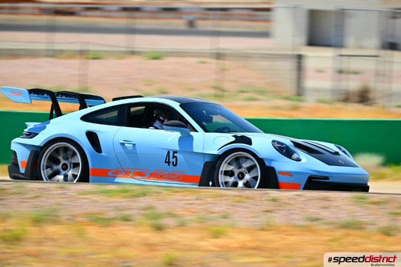 Porsche 911 GT3 RS blue