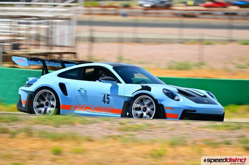 Porsche 911 GT3 RS blue