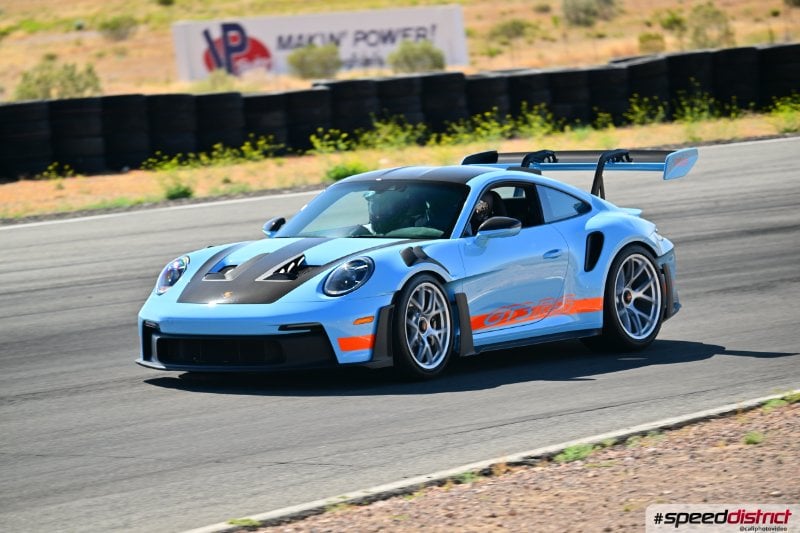 Porsche 911 GT3 RS blue