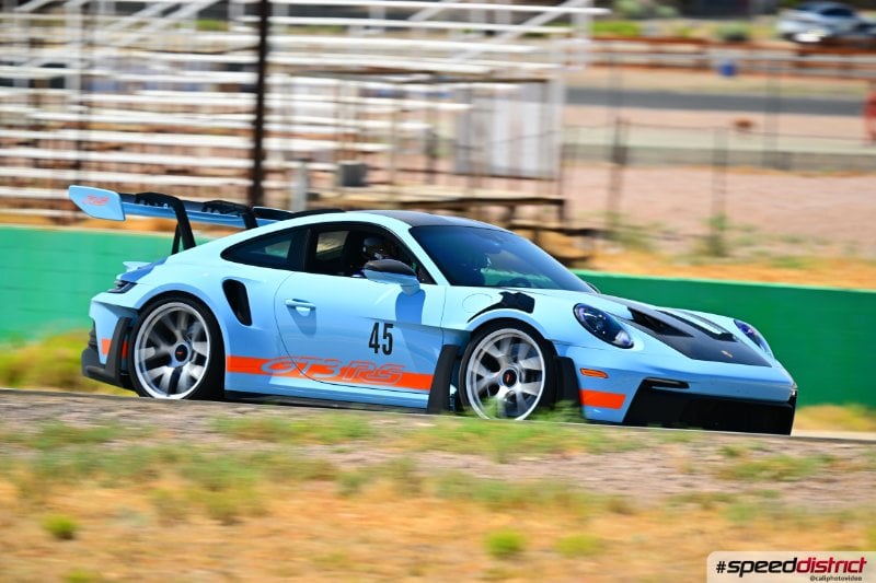 Porsche 911 GT3 RS blue