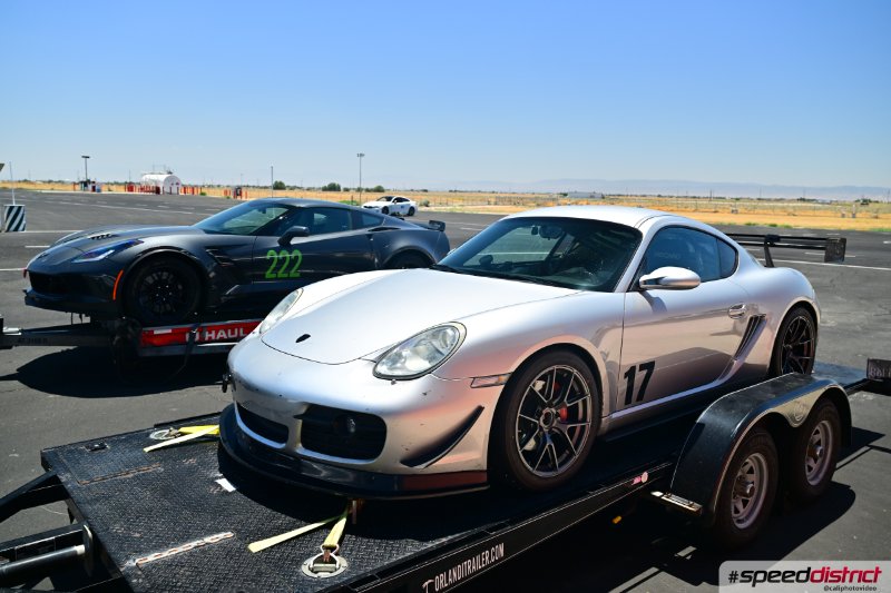 Porsche Cayman silver