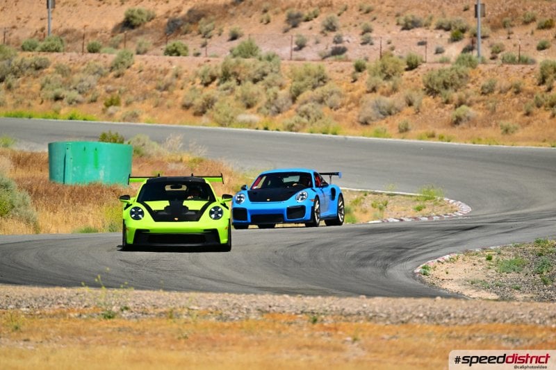 Porsche 911 GT3 RS green