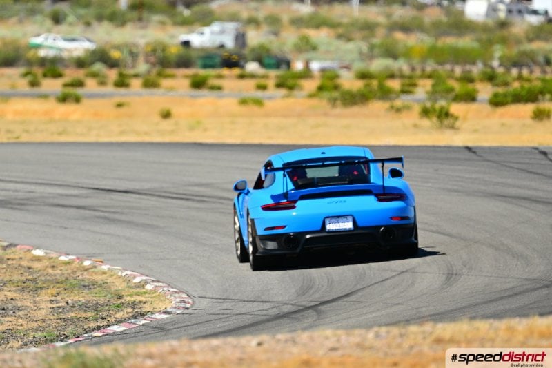 Porsche 911 GT3 RS blue