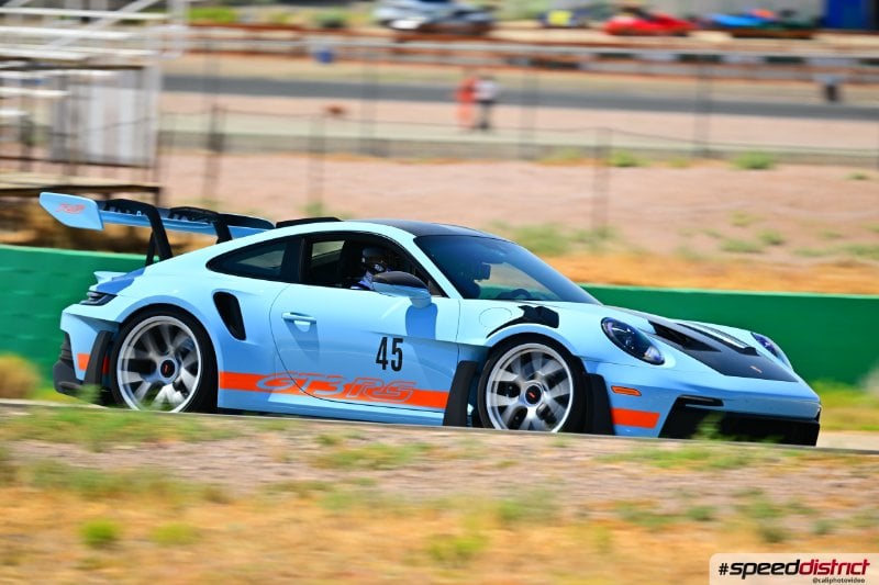 Porsche 911 GT3 RS blue