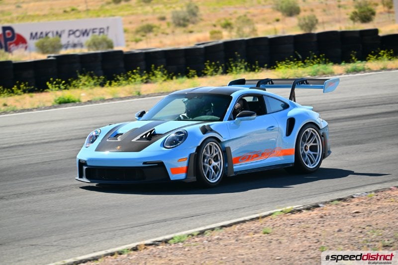 Porsche 911 GT3 RS blue