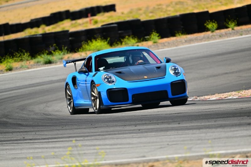 Porsche 911 GT3 RS blue