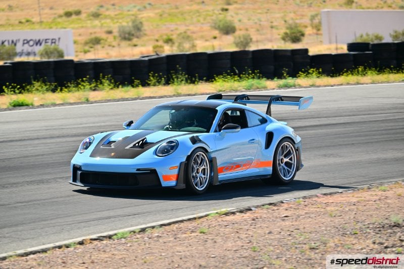 Porsche 911 GT3 RS blue