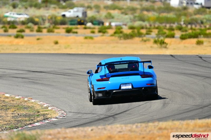 Porsche 911 GT3 RS blue