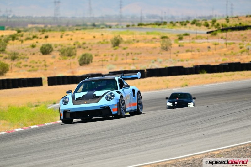 Porsche 911 GT3 RS blue