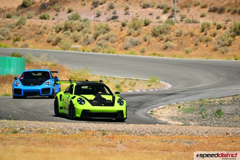 Porsche 911 GT3 RS green