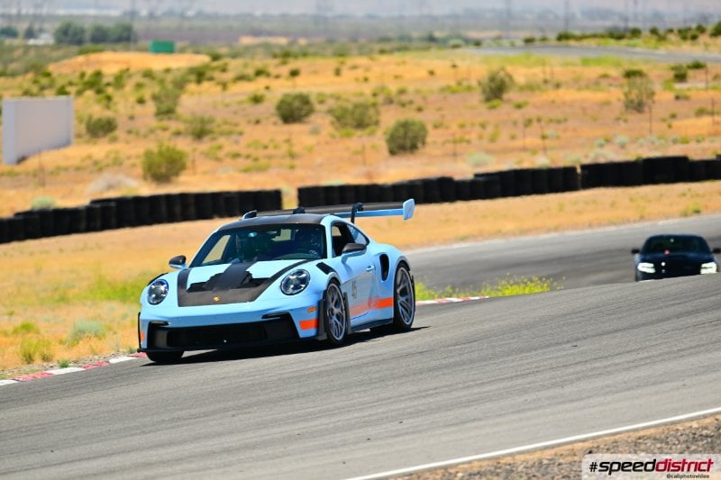 Porsche 911 GT3 RS blue