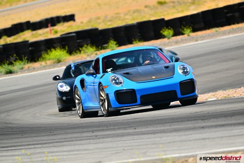 Porsche 911 GT3 RS blue