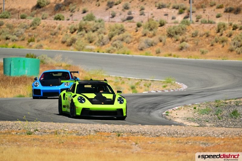 Porsche 911 GT3 RS green