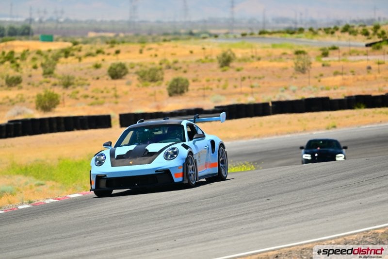 Porsche 911 GT3 RS blue