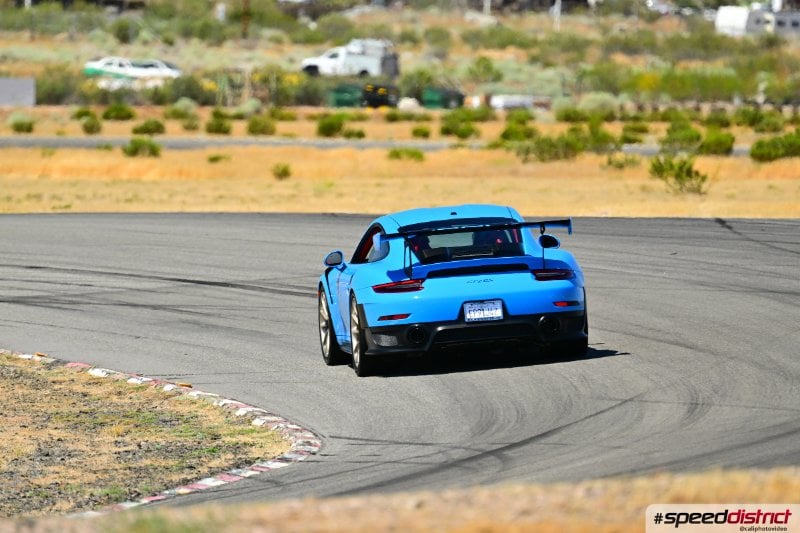 Porsche 911 GT3 RS blue