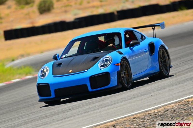 Porsche 911 GT3 RS blue