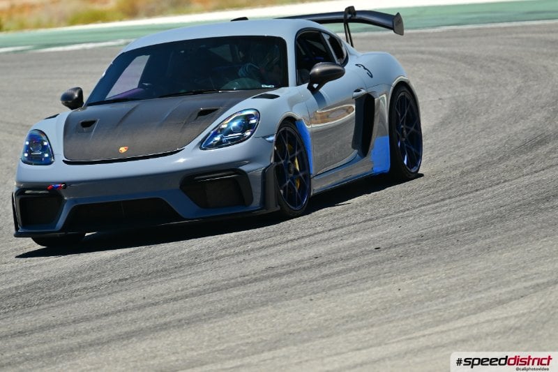 Porsche Cayman GT4 RS gray