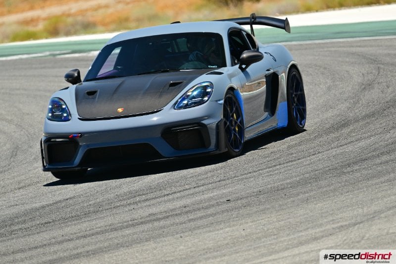 Porsche Cayman GT4 RS gray