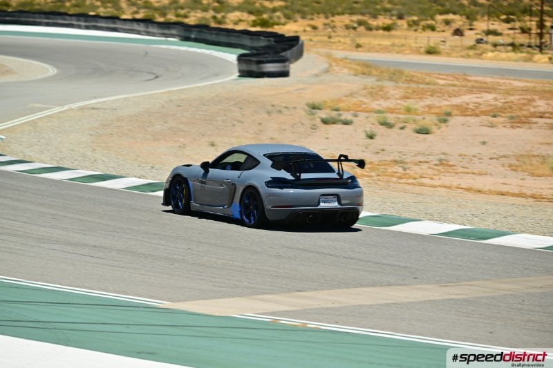 Porsche Cayman GT4 RS gray