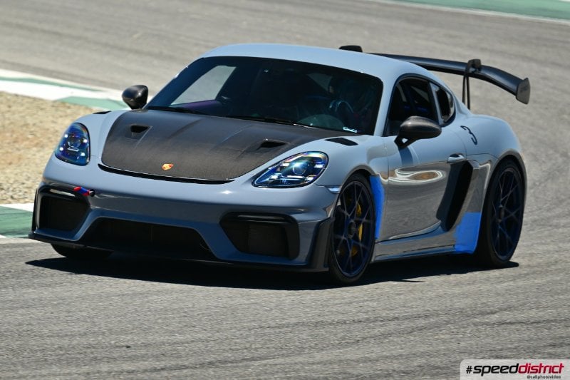 Porsche Cayman GT4 RS gray