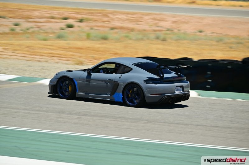 Porsche Cayman GT4 RS gray