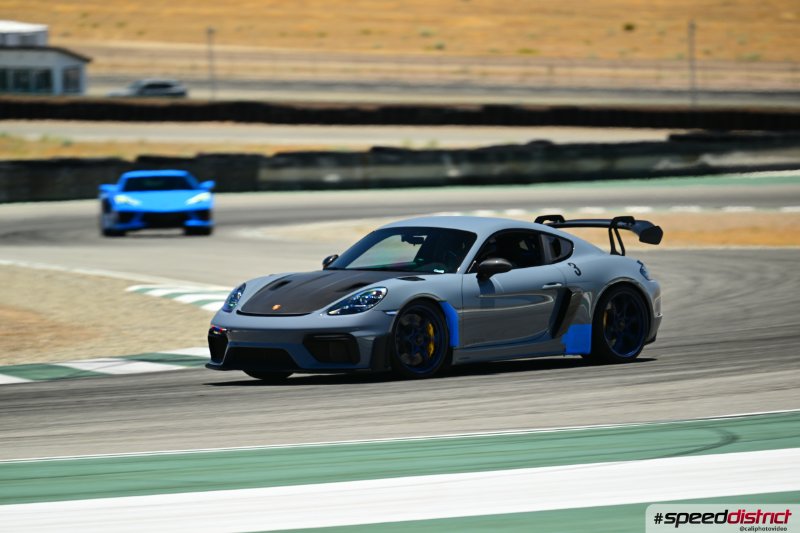 Porsche Cayman GT4 RS gray
