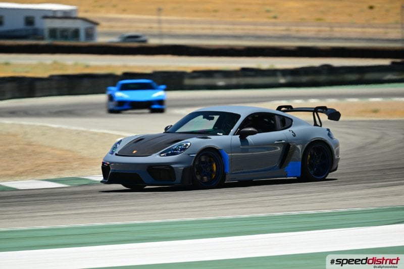 Porsche Cayman GT4 RS gray