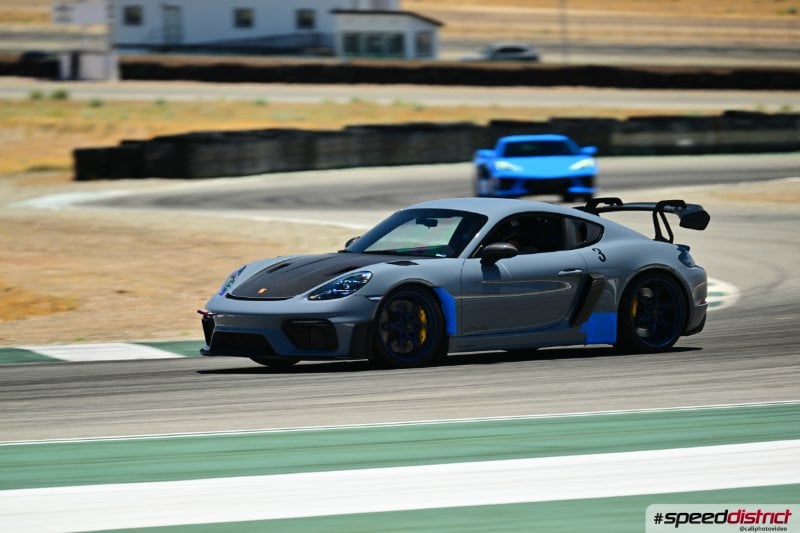 Porsche Cayman GT4 RS gray