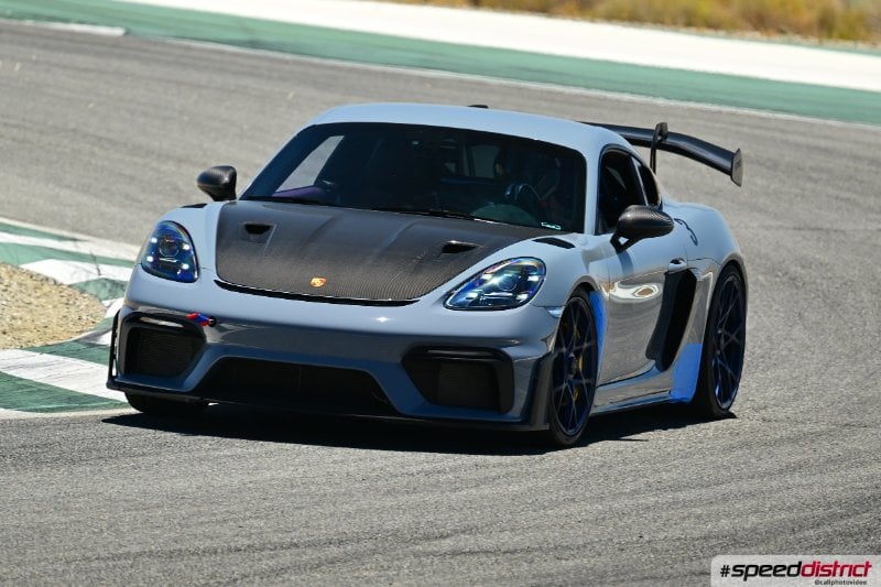 Porsche Cayman GT4 RS gray