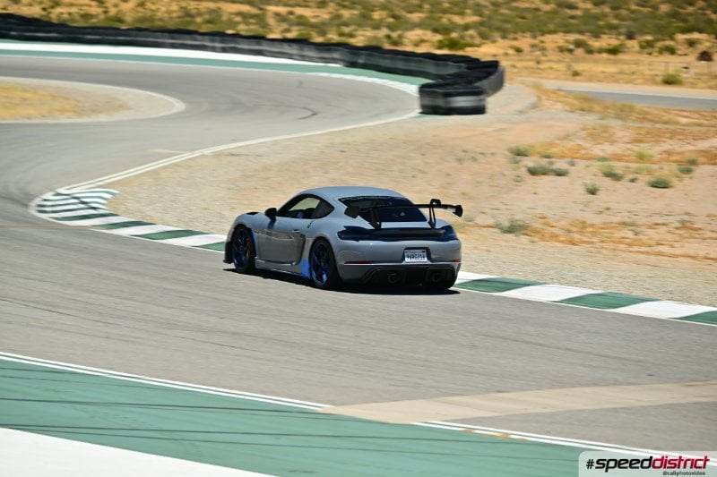 Porsche Cayman GT4 RS gray