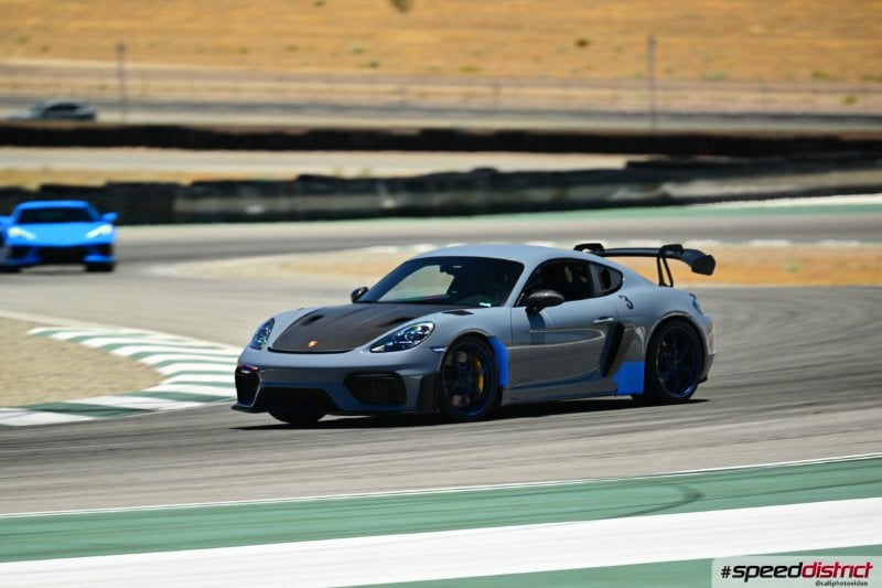 Porsche Cayman GT4 RS gray