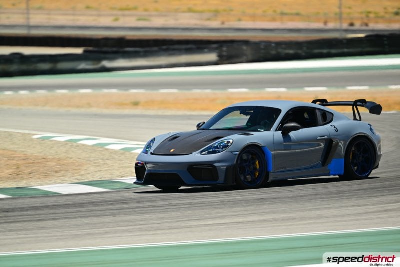 Porsche Cayman GT4 RS gray