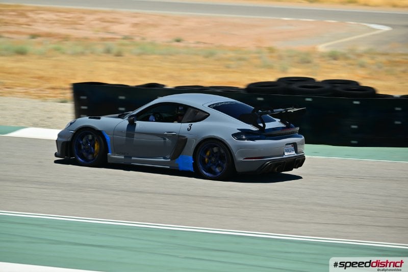 Porsche Cayman GT4 RS gray