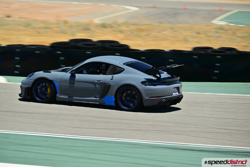 Porsche Cayman GT4 RS gray