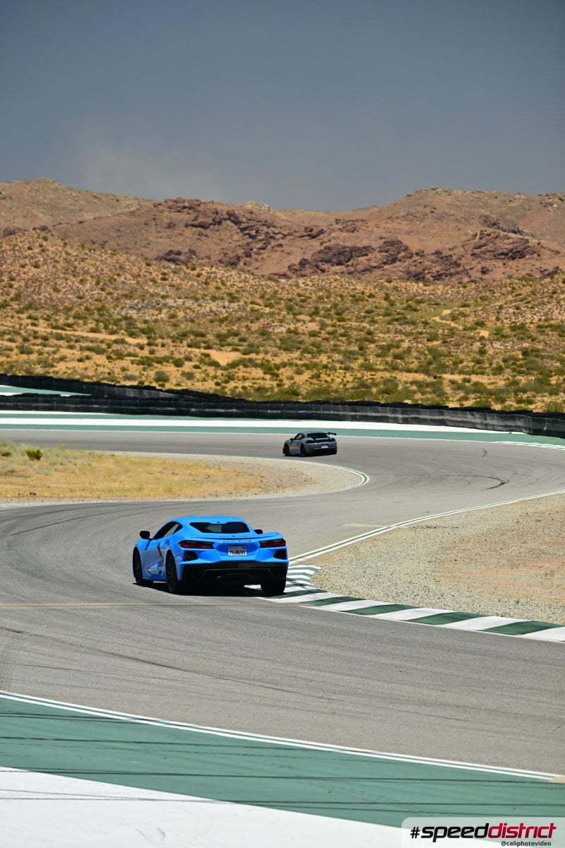 Chevrolet Corvette Z06 blue