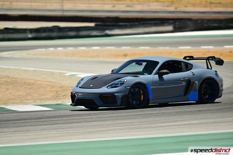 Porsche Cayman GT4 RS gray