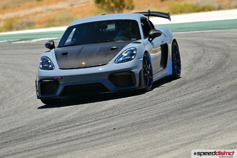Porsche Cayman GT4 RS silver