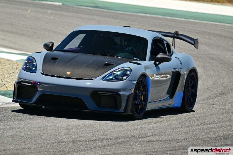 Porsche Cayman GT4 RS gray