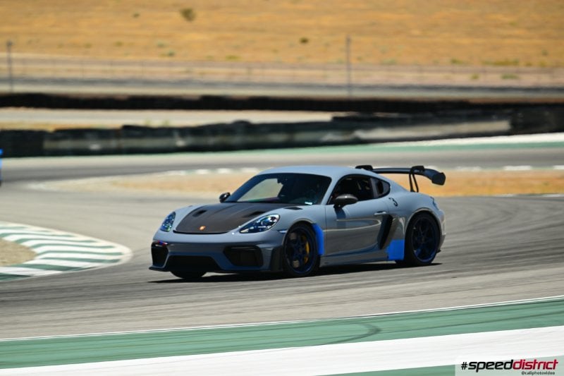 Porsche Cayman GT4 RS gray