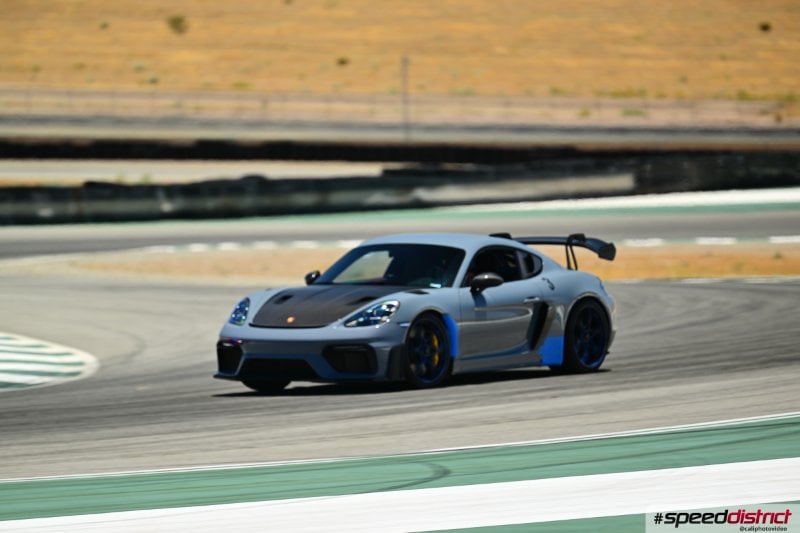 Porsche Cayman GT4 RS gray
