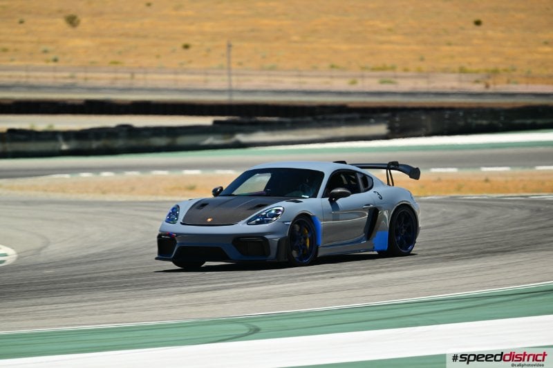 Porsche Cayman GT4 RS gray