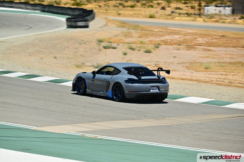 Porsche Cayman GT4 RS gray