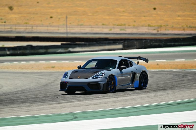 Porsche Cayman GT4 RS gray