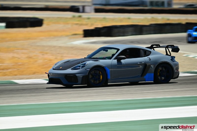 Porsche Cayman GT4 RS gray